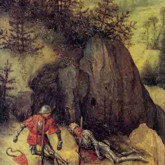 1_Bruegel-suicide-de-Saül-1562-détail