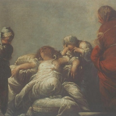 Mazzoni-Sebastiano-la-mort-de-Cleopatre-ca-1650