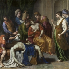Turchi-Alessandro-La-mor-t-de-Cléopâtre-1637-40