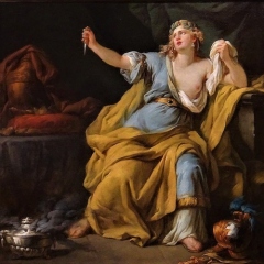 Anonyme-francais-La-mort-de-Didon-1760