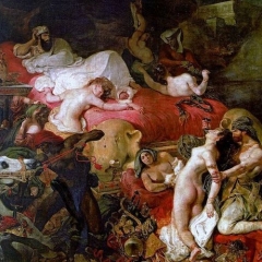 1_Delacroix-Mort-Sardanapale-1827