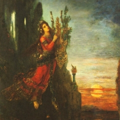 Moreau-Gustave-Sappho-sautant-à-Leucade-1893