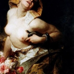 Benczur-Gyula-La-mort-de-Cleopatre-1911