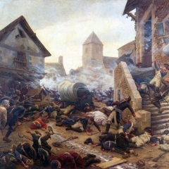 Levy-Jules-Benoit-Mort-du-general-Moulin-1900