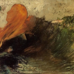 Redon-Odilon-La-mort-dOphélie-ca-1905