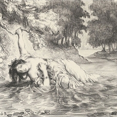 Delacroix-Eugène-La-mort-dOphelie-1843-litho