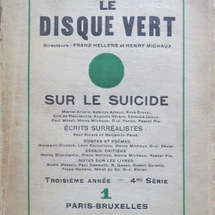 Sur-le-suicide-Le-Disque-Vert-1925